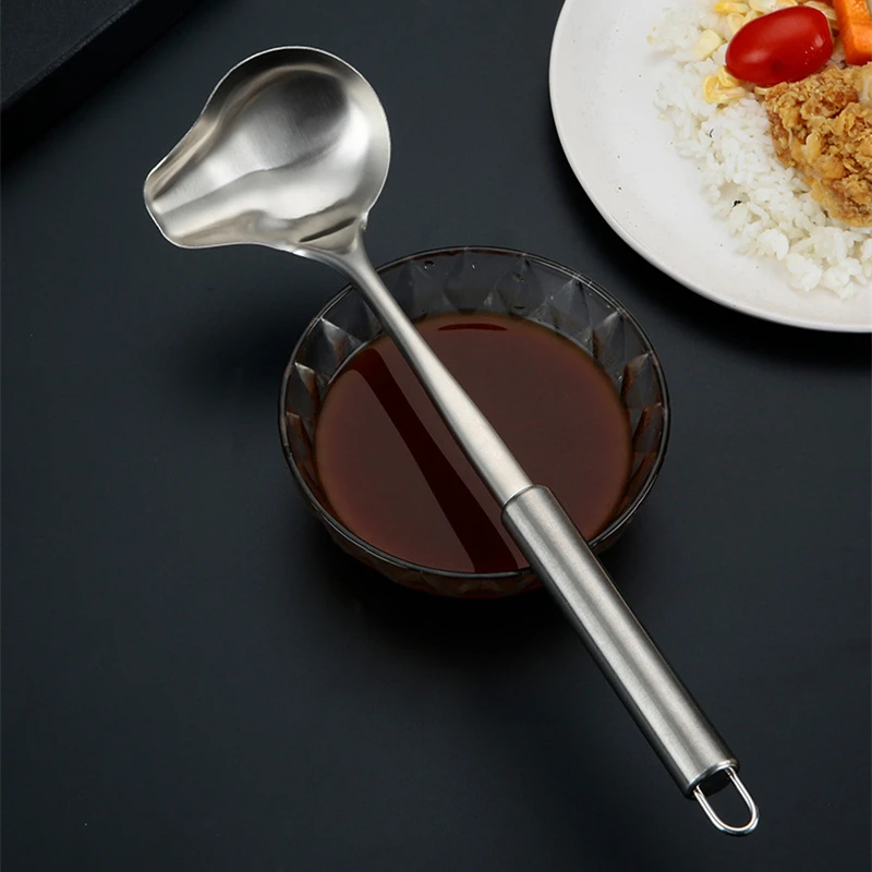 Creative Duck Mouth Soup Spoon Stainless Steel Tablespoons Long Handle Serving Tableware Sauce Tool Kitchen Cooking Utensils