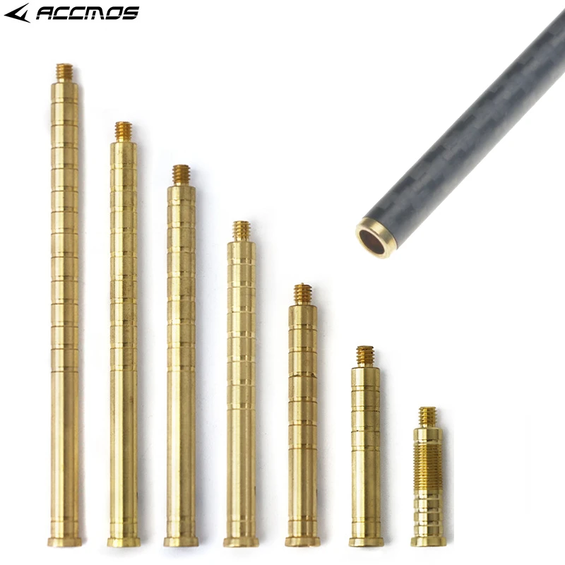 12pc 6.2 inner diameter traditional composite arrow shaft weighted copper seat 50/100/150/200/250/300/350 grain