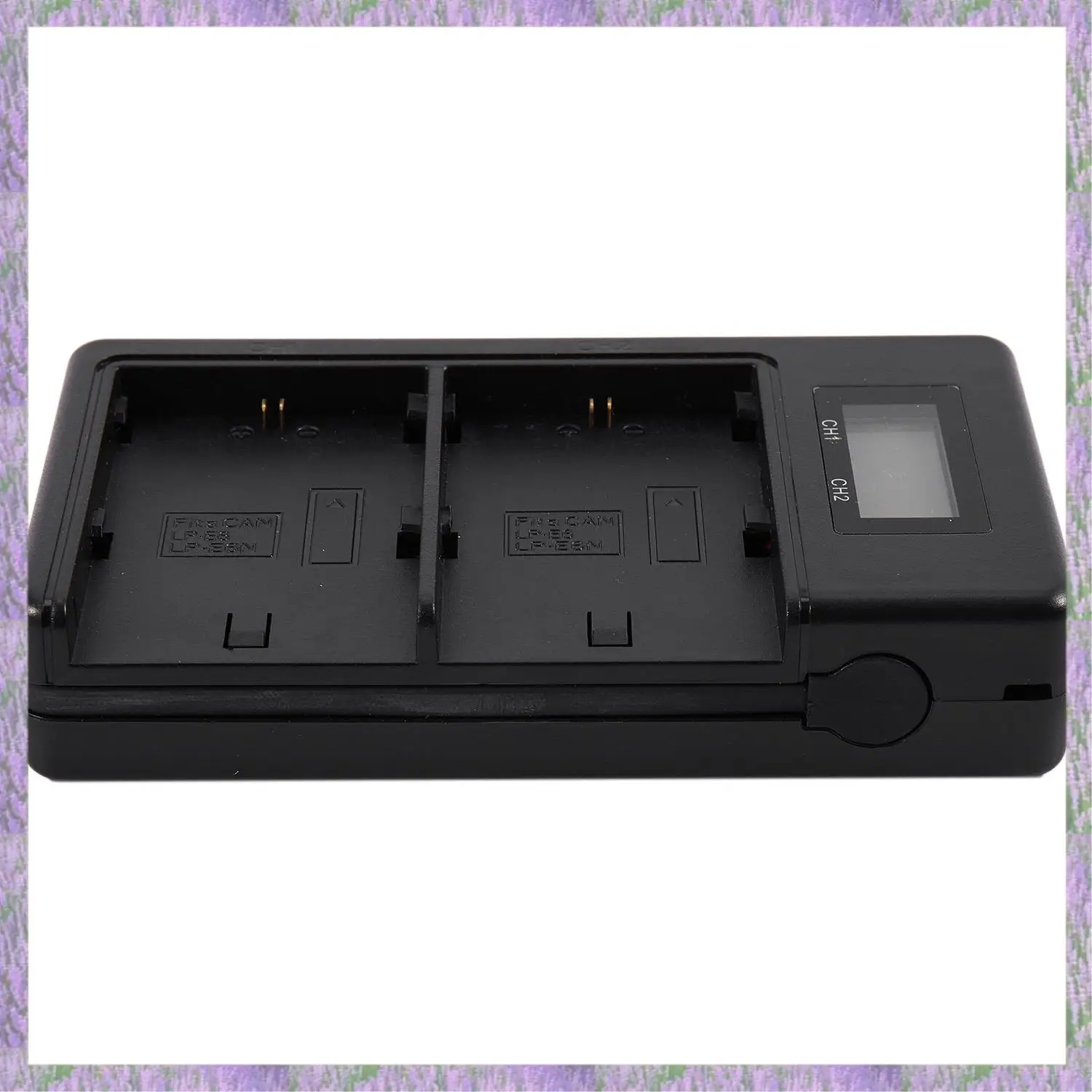 

2025 New-Lp-E6 Battery Charger Lcd Dual Charger For Canon Eos 5Ds R 5D Mark Ii 5D Mark Iii 6D 7D 80D Eos 5Ds R Camera