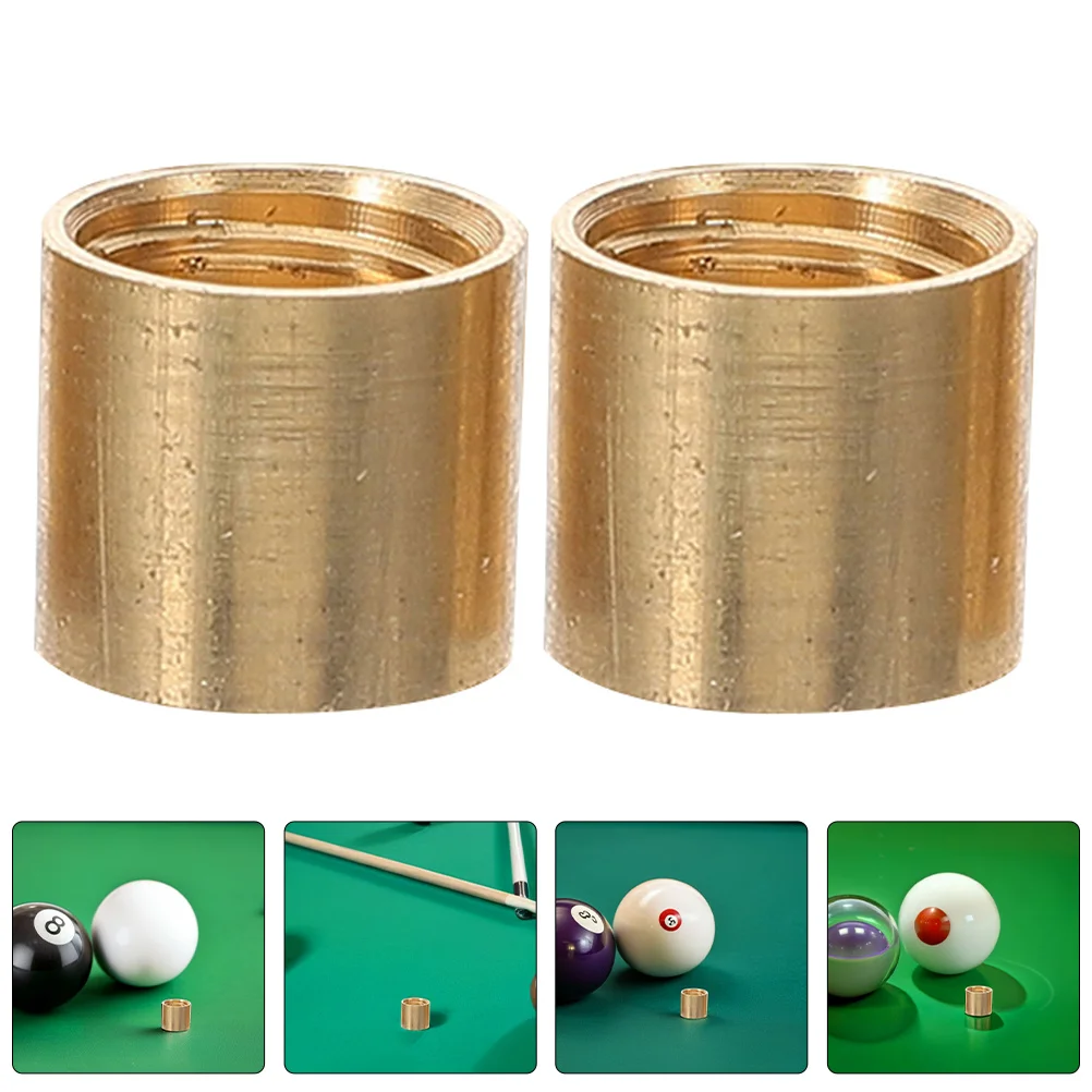 

Набор из 8 медных ферул для ремонта наконечников бильярдных киев, для киев с большой головкой, для точных ударов и долговечности