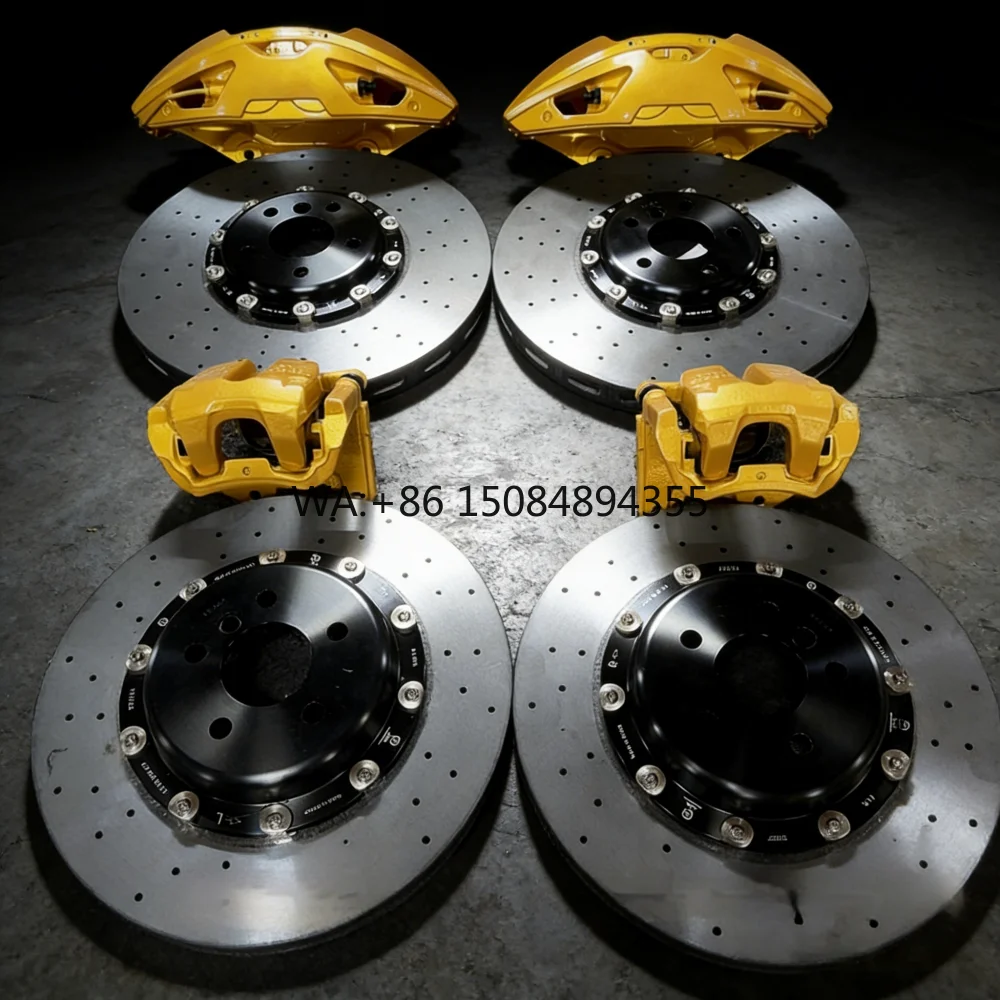 

18Z six-piston front brake caliper & rotor set, sturdy racing brake parts for off-road and performance car refitting