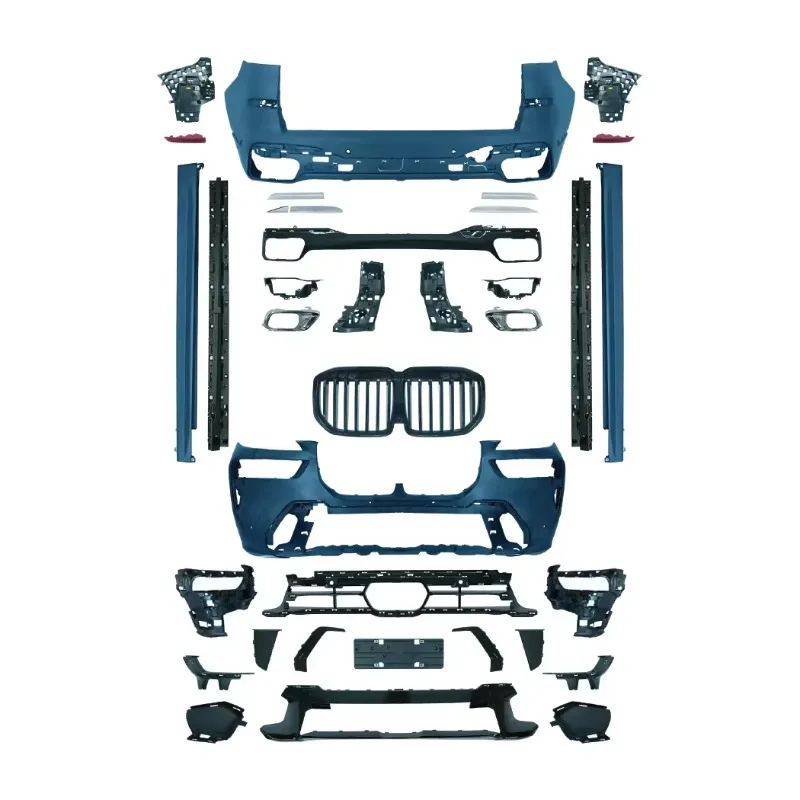 

Автомобильные аксессуары Stlf для G07 2023: Комплект для модернизации до MT/Black Kit/2023+ MT, передние и задние бамперы, полный комплект обвесов для X7