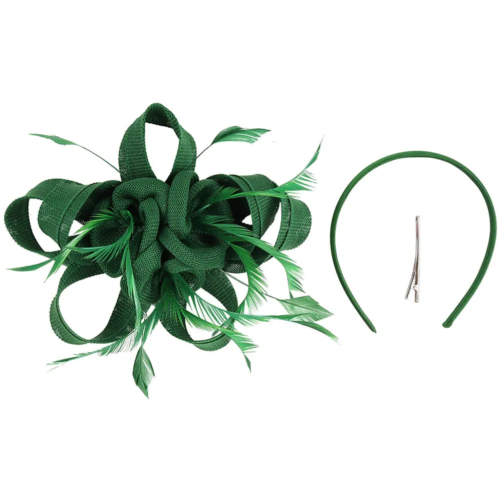 

Шляпка-фасцинатор для женщин: модный головной убор для чаепития, выпускного вечера, юбилея, в стиле 1920-х годов, элегантные фасцинаторы для волос