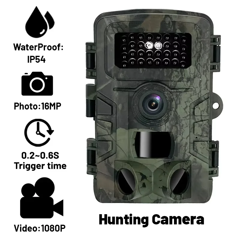 

Mini Hunting Trail Camera 1080P Night Vision Trap Camera Waterproof Infrared Wild Camera Trail Camera For Scouting Hunting