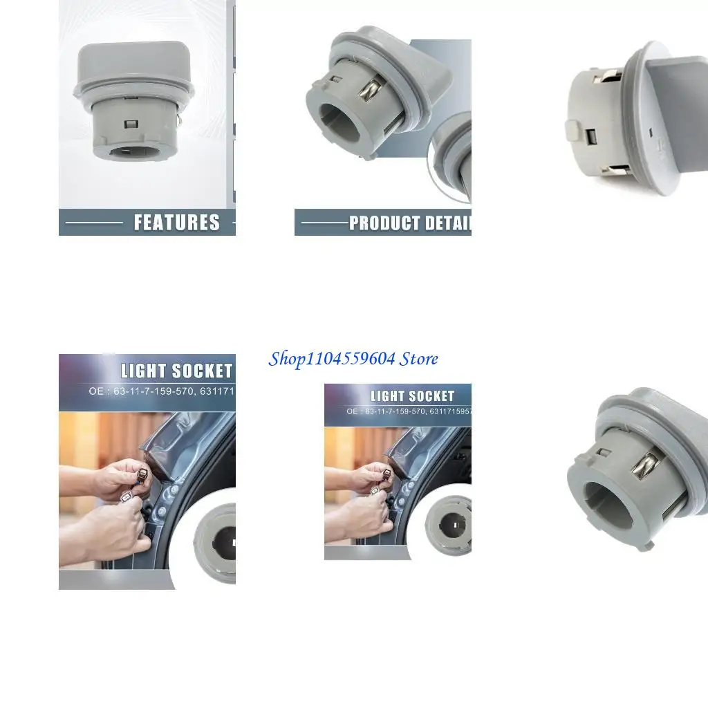 

Держатель гнездового гнезда автомобильного светодиодного оборота автомобиля 335i 335xi 328i E90 E91