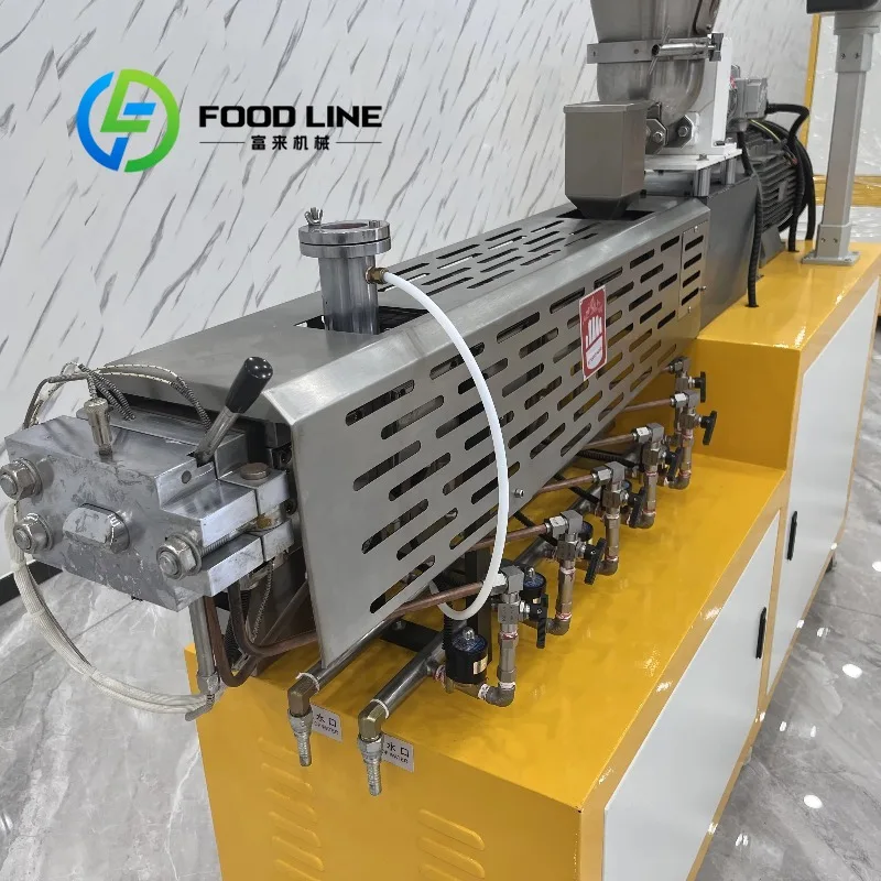 Conical Twin Screw Extruder Wear Resistant Nitrided Screw Surface Adapts High Calcium Filled PVC Pipe Compound Processing
