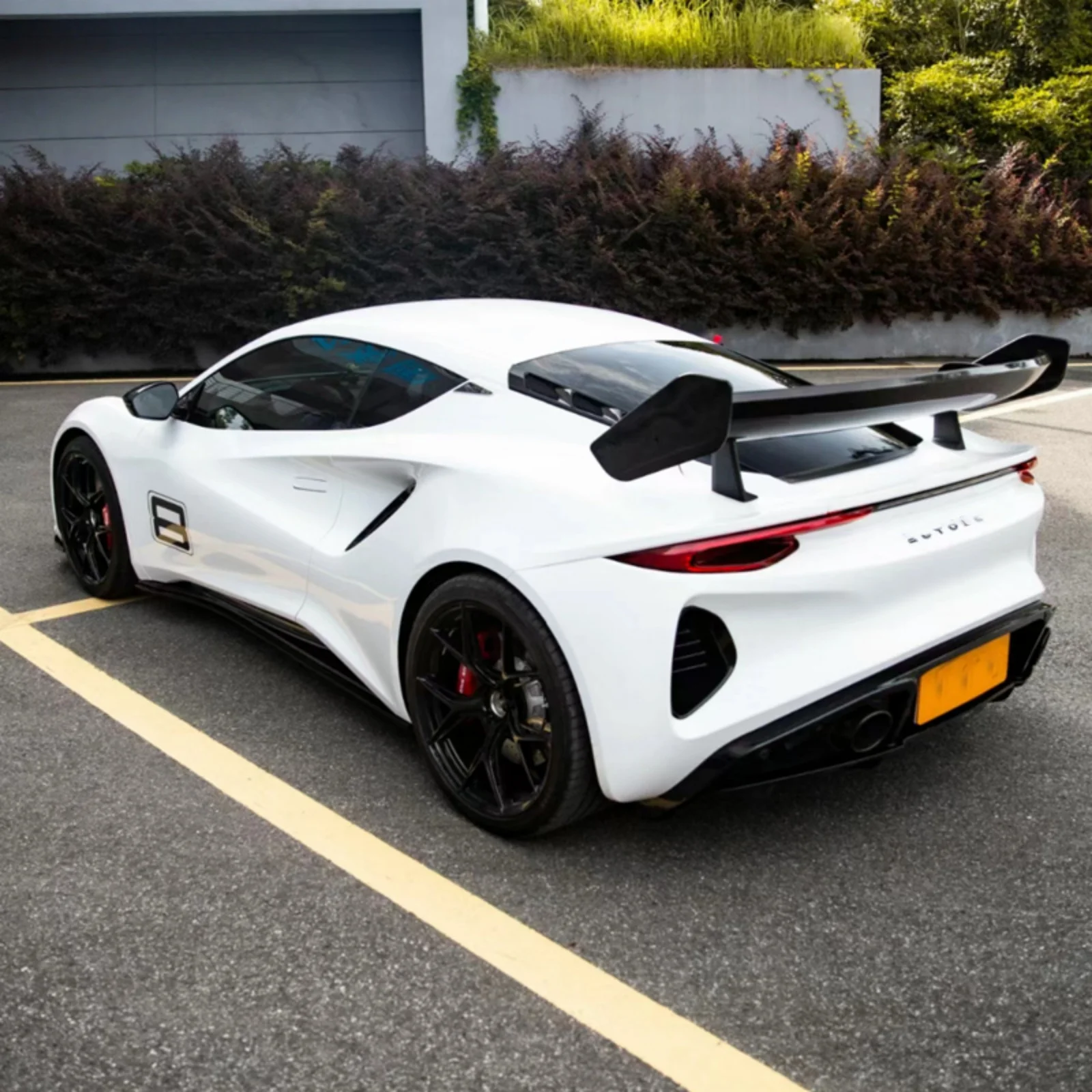 Rear Trunk Lid Car Spoiler Fit For 2022-2025 Lotus EMIRA Dry Carbon Fiber Automobile Tail Wing Accessories Parts