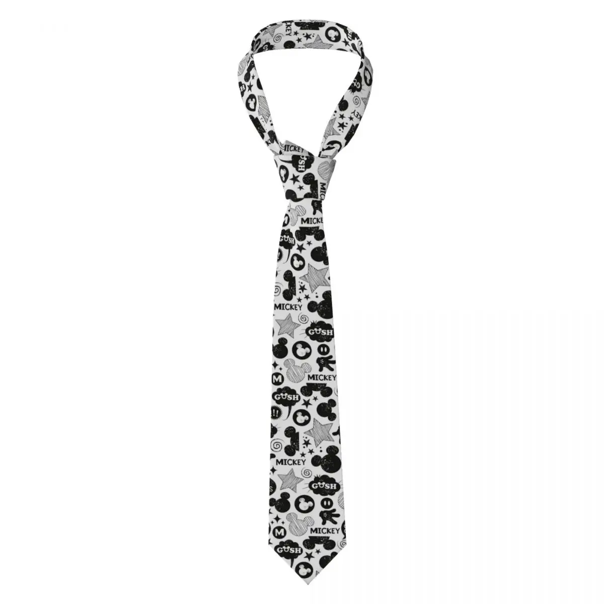 

Mickey Cartoon Neckties Men Polyester 8 cm Classic Neck Tie for Men Shirt Accessories Gravatas Wedding Accessories Business