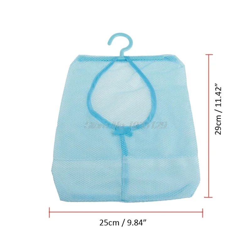 Kitchen Bathroom Hanging Storage Clothespin Mesh Bag Hanging Hook Organizer Whosale&DropShip Storage Baskets Organizer 라탄백