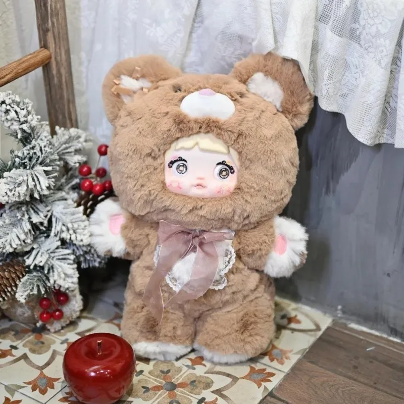 Nommi 400% Good Night Bear Blind Box Cute Nommi Vinyl Doll Mystery Box Rabbit Bear Action Figure Anime Doll Surprise Bag Toys