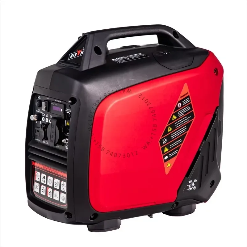 Dual Fuel Super Quiet Genset Mini Mobile Portable Digital 2Kw 2000W Petrol Silent g aso line Generator for Camping Use