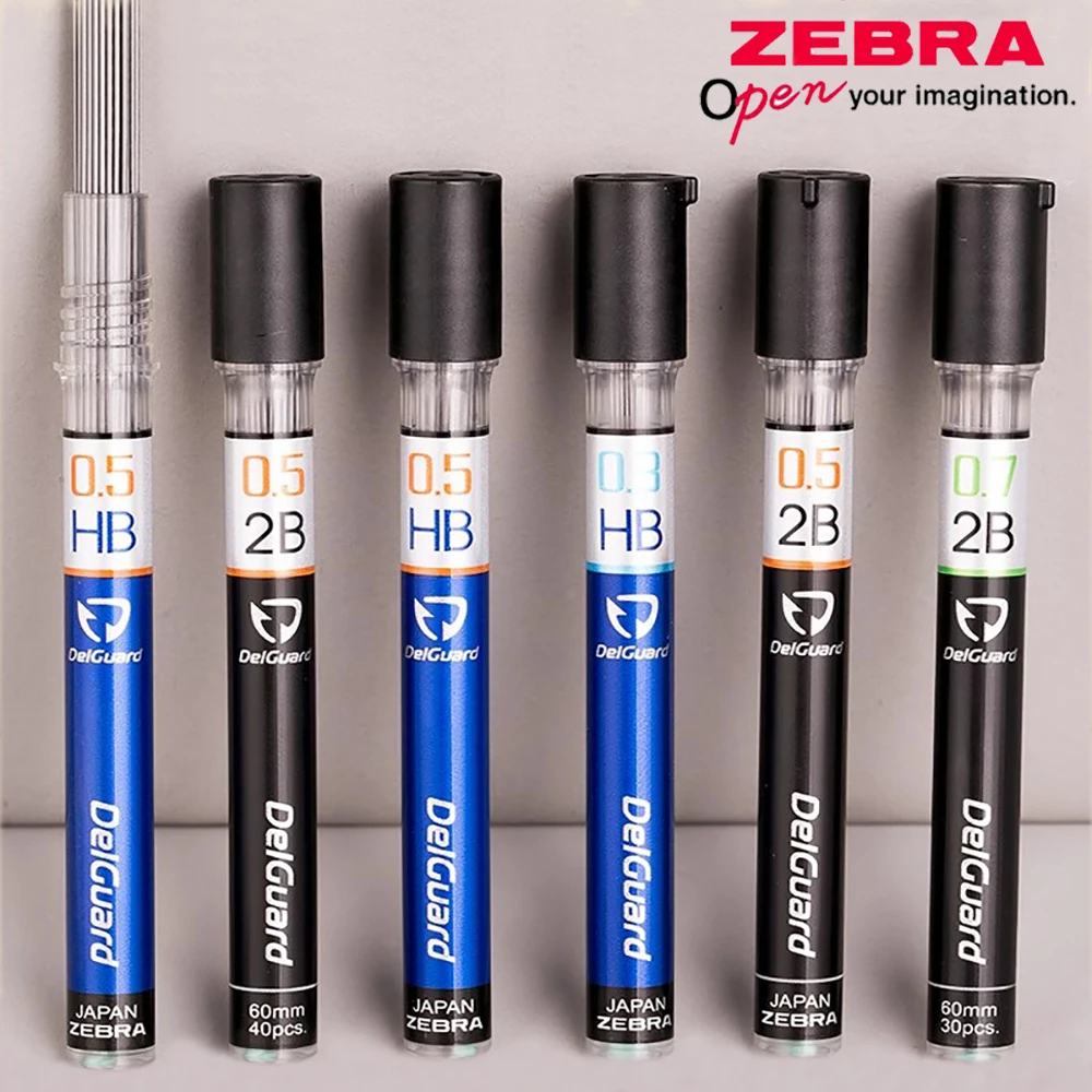 

Японский механический карандаш ZEBRA DelGuard, графеновый стержень, высокая твердость, нелегко сломать, 0,3/0,5/0,7 мм, канцелярские принадлежности