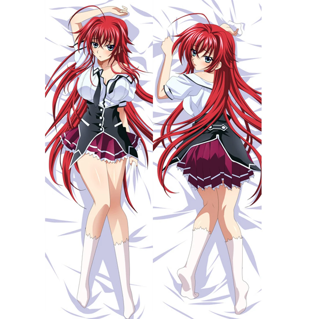 Japanese Anime  Rias Gremory Hugging Body Dakimakura Pillow Cover case decorative pillowcases