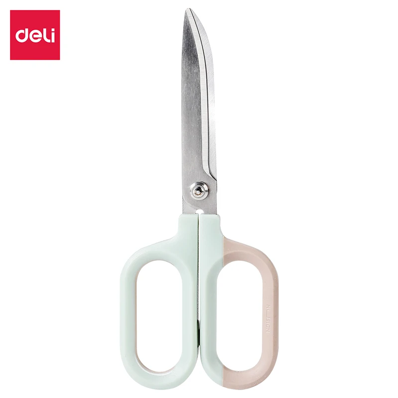 Deli 1 PC Nusign Scissors 3 Colors Stainless Steel Mini Portable NS056