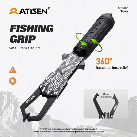 루어 야외 낚시 도구, 물고기 제어 장치 및 낚시 플라이어는 휴대 가능합니다.