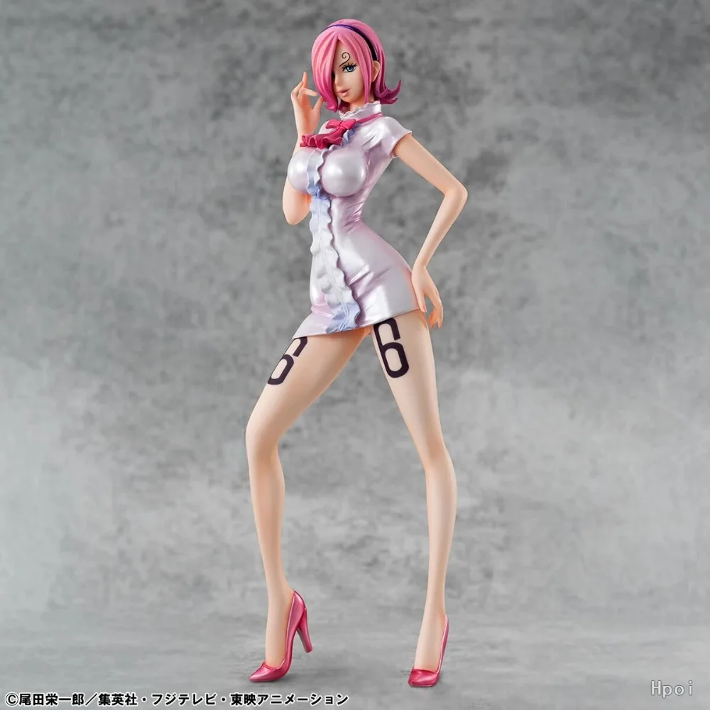 100% Original in Stock MegaHouse Portrait.Of.Pirates P.O.P,Portrait.Of.Pirates Vinsmoke Reiju Anime Figure Collection Gift