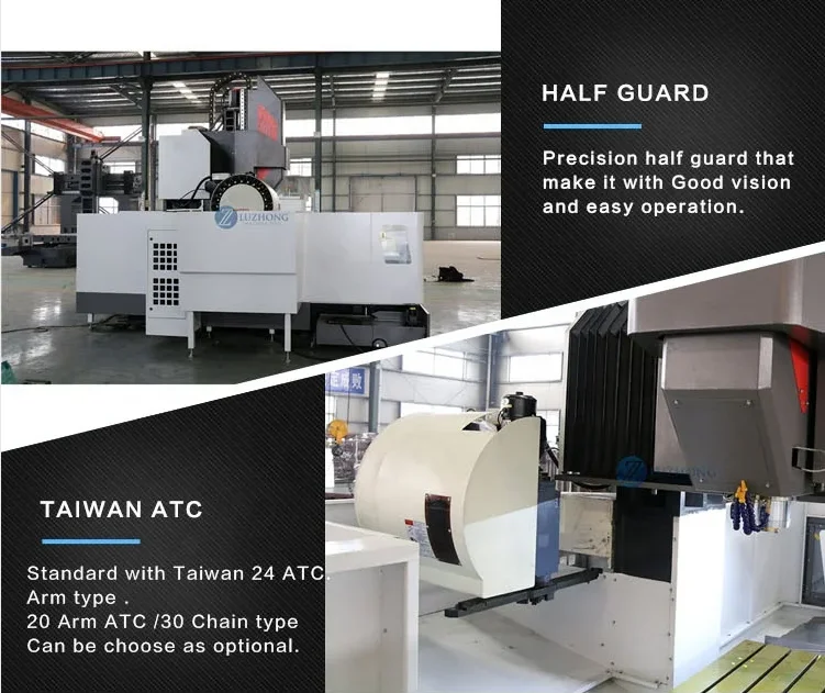 Gantry Milg Hine 5 Axis GMC1313 Heavy Duty Hining Center Cnc