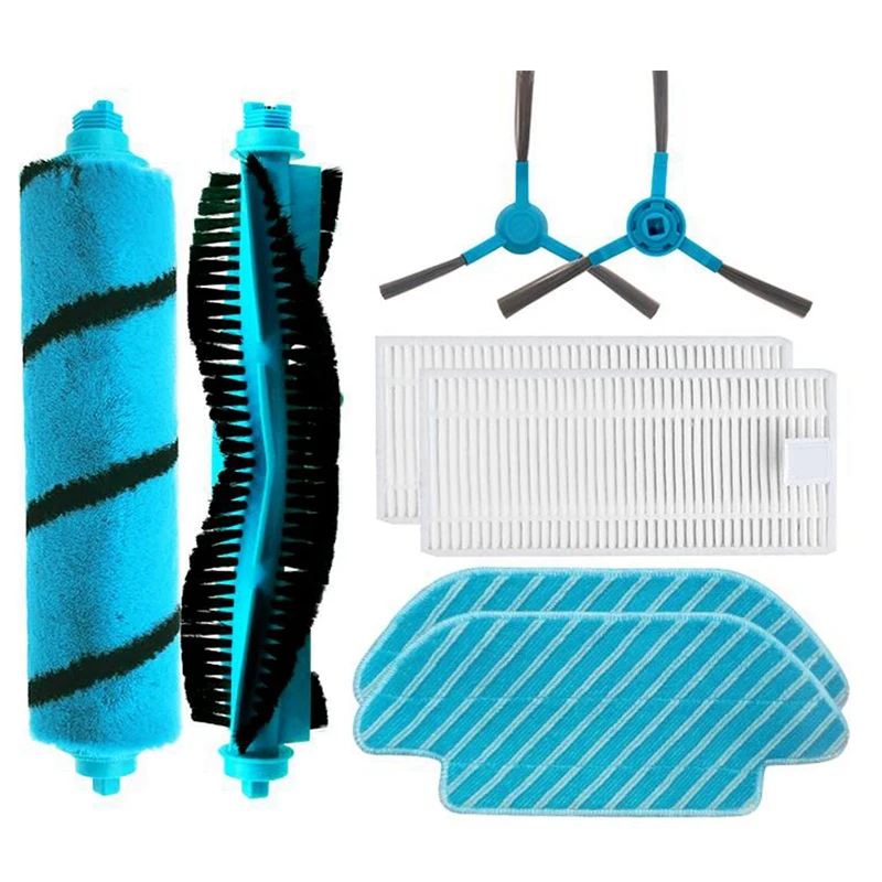 Pièces de rechange pour Cecotseats Conga 1690 Pro, rouleau latéral, brosse souple, filtre, vadrouille, gril, aspirateur robot, pièces de rechange