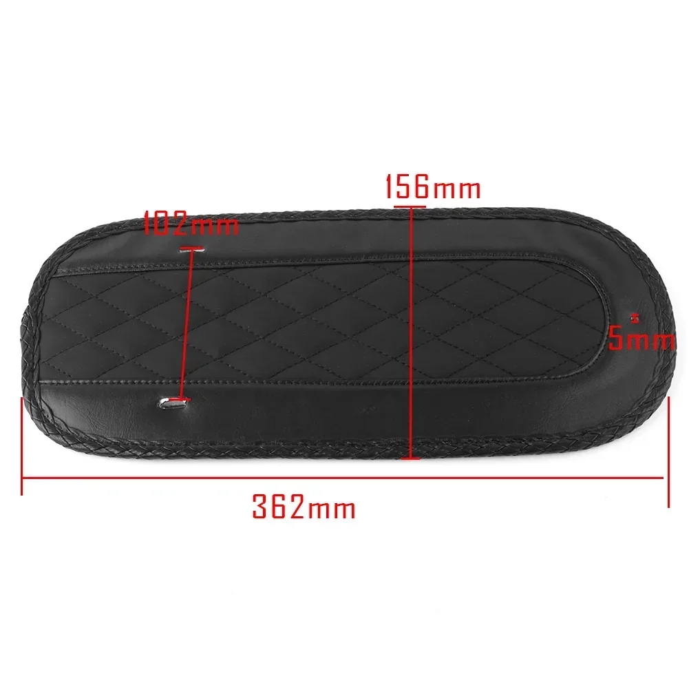 

For Harley Touring FLHT FLHTC 2008-2010 2011 2012 2013 2014 2015 2016 2017 2018 Motorcycle Rear Seat Fender Bib Felt-backed