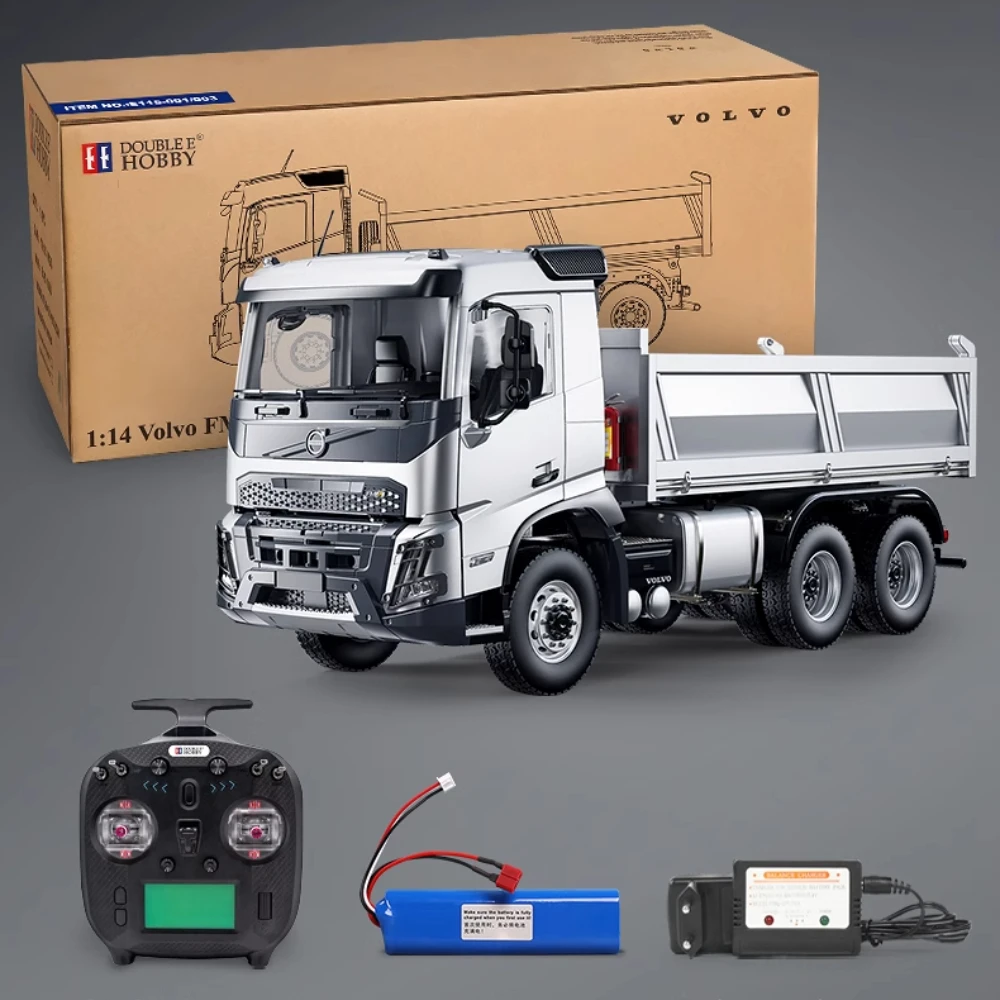 

NEW E115-003 1/14 Hydraulic Dump Truck Engineering Vehicle Toy Adult Remote Control Car Model