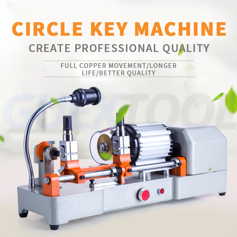 Key Cutter Machine Self-Acting Feed Car Key Copying Tool Horizontal Electronic Key Matching Machine Copper Core Motor Duplicator