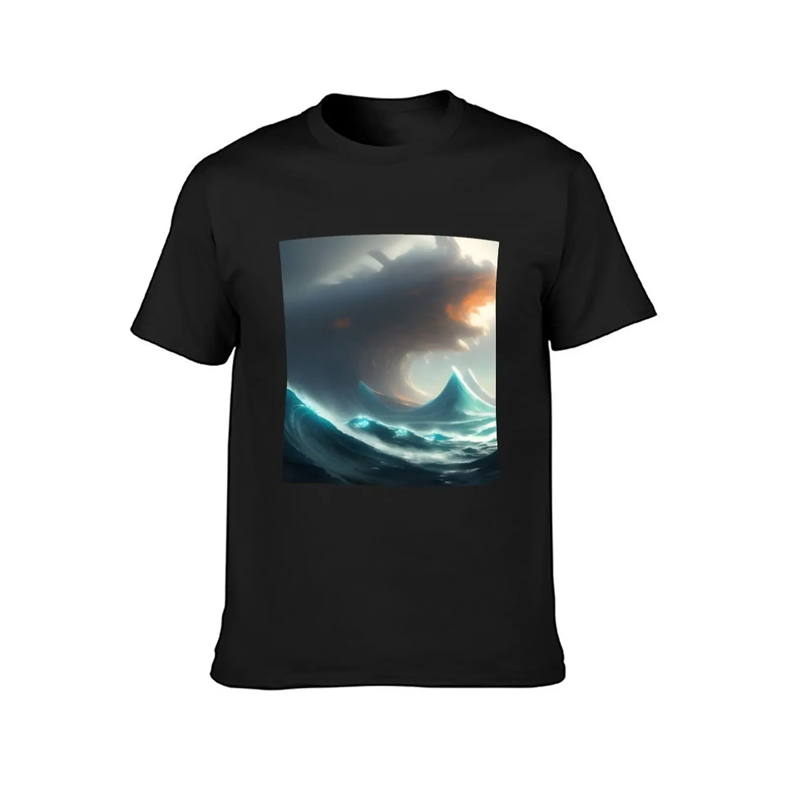 The Serpents Wave T-Shirt cute tops kawaii clothes blanks tops clothes for men