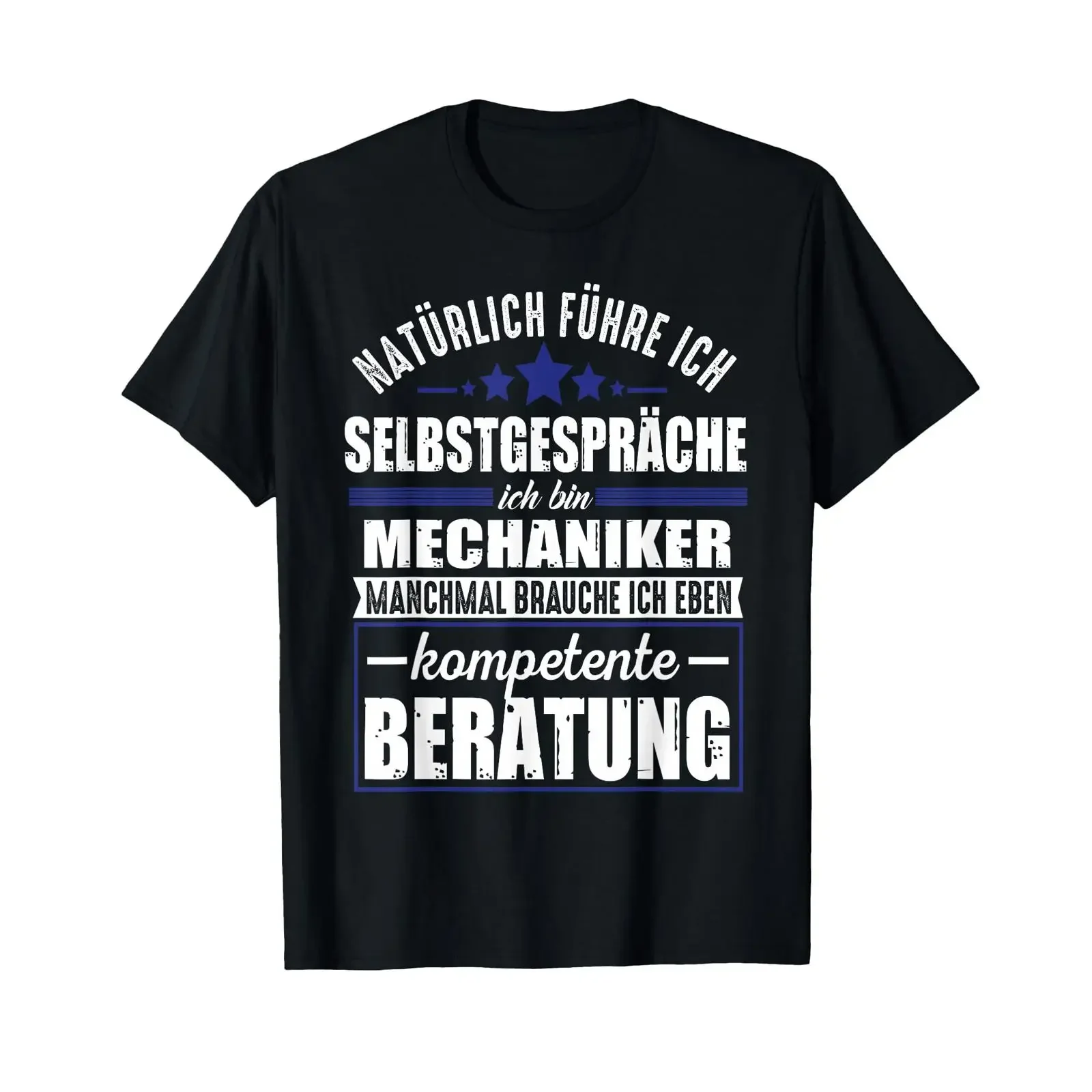 Funny Saying Mechanic Kompetente Beratung Screws T Shirt vintage Washed streetwear Soft Top For Everyday Wear Breathable homme