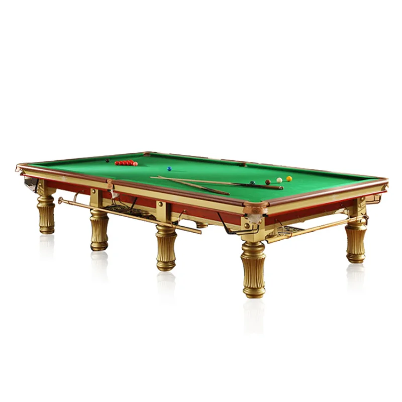 

Snooker table English standard pool table Home club pool table