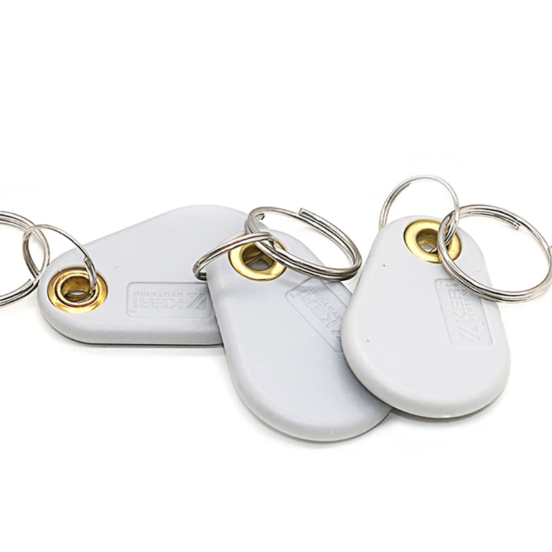 5pcs 125KHz T5577 Writable RFID Key Tags Ring Tokens Keyfobs Rewritable Keychain Card Copy Clone Duplicate Proximity Token