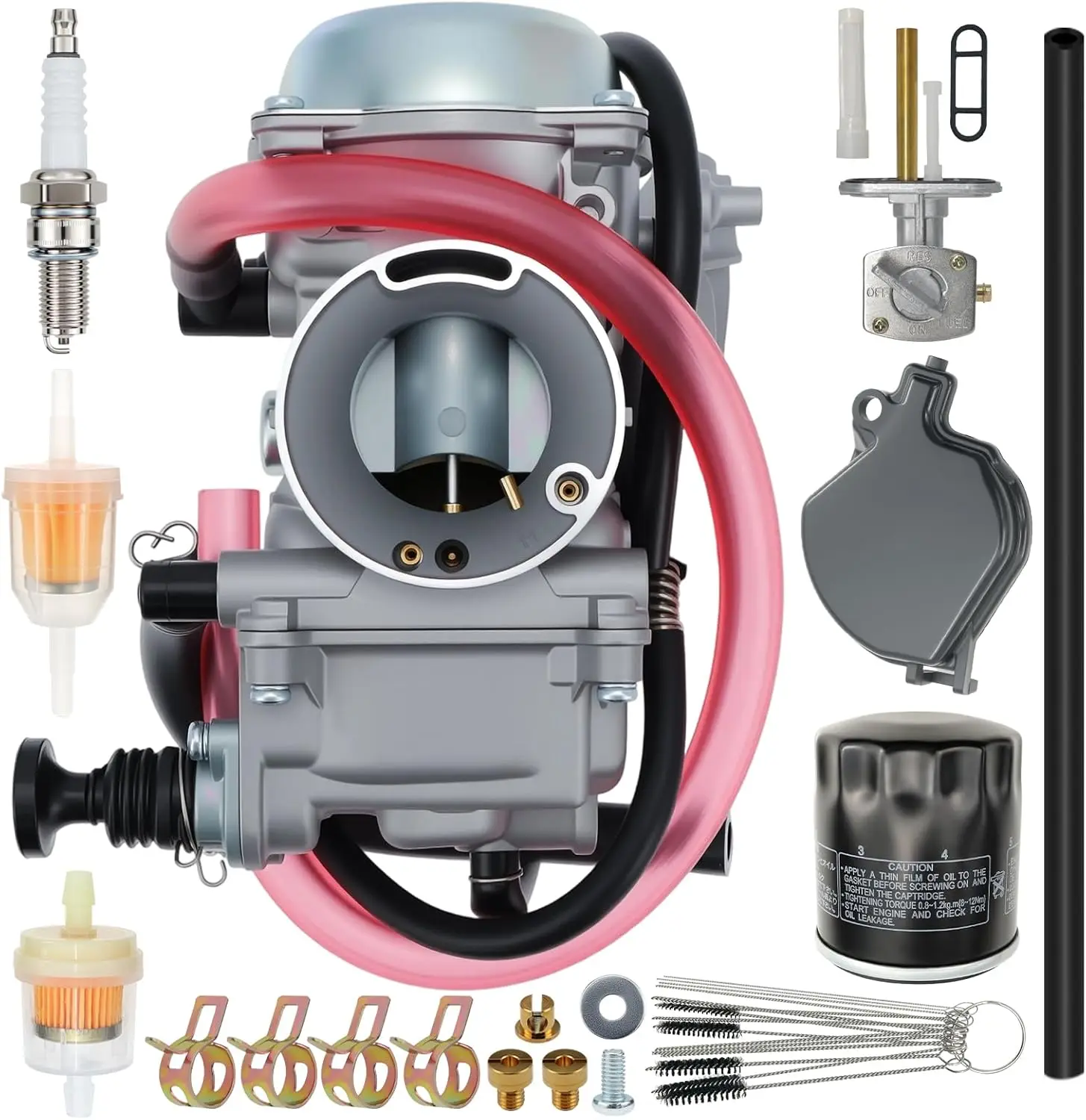 KVF400 KLF400 Carburetor Fits for Kawasaki Bayou 400 KLF400 1993-1999 Prairie 400 KVF400 1997-2002 Replace 15003-1446 15003-1282