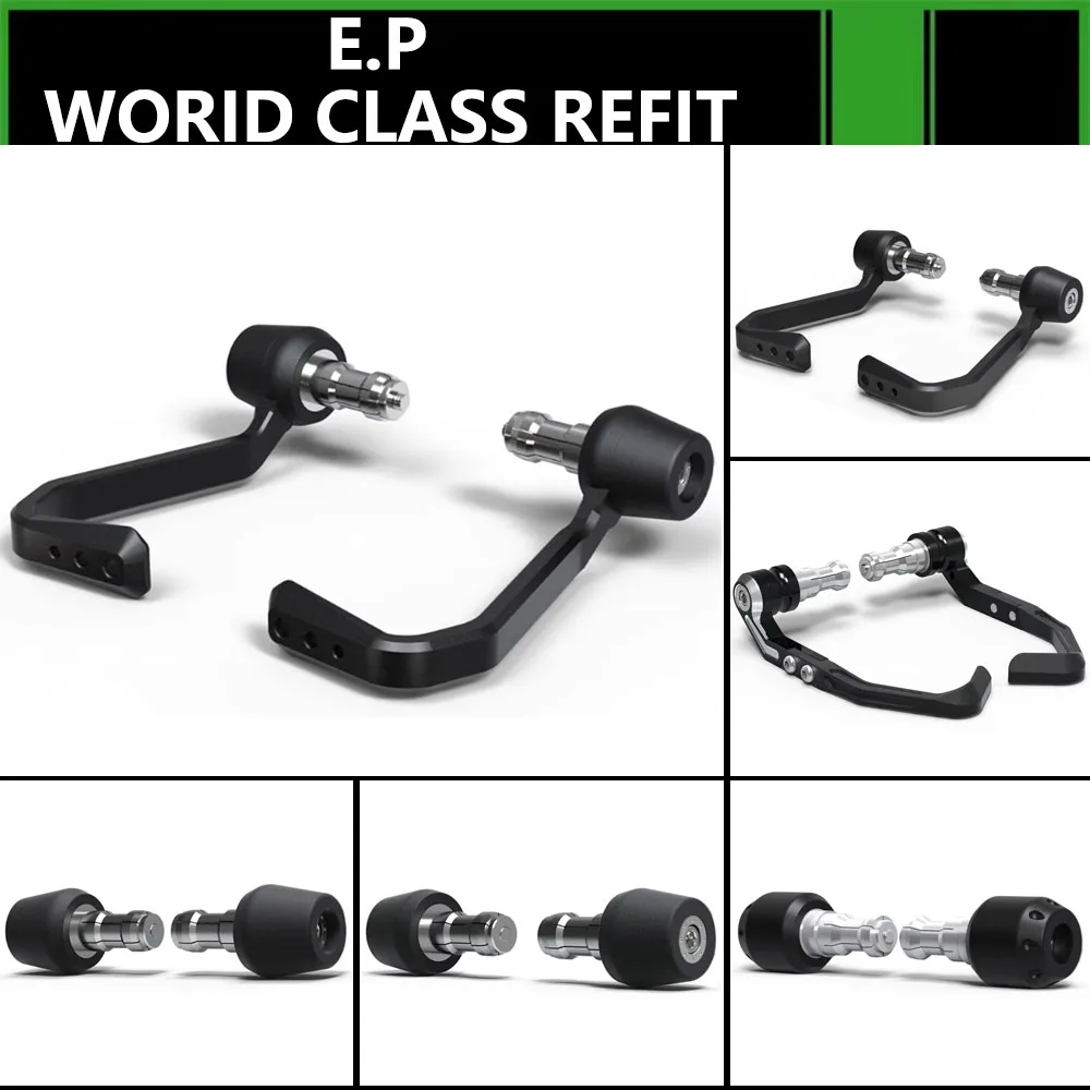 Motorcycle Handlebar Grips Guard Brake Clutch Levers Protector Handle Bar End Weight Grips Cap For Suzuki SV650 2016-2023