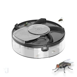 Fly Catcher Automatic USB Rechargeable Plug-In Fly Catching Kitchen Flytrap Quiet Pest Catcher Insect Reject 1200mAh