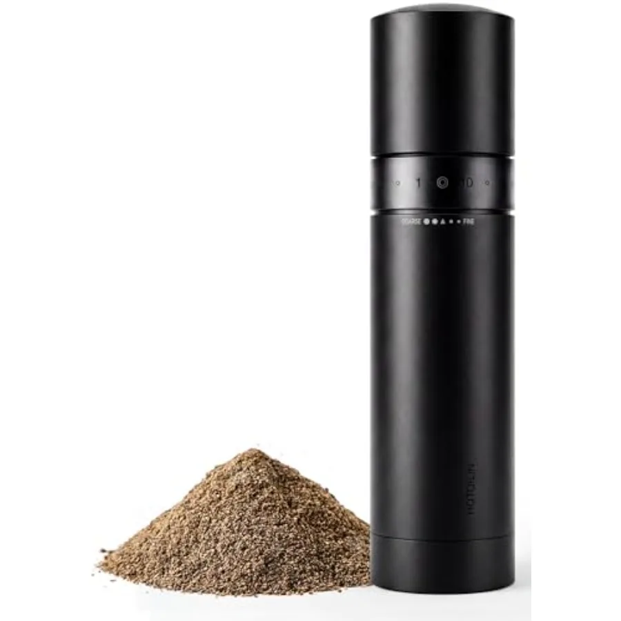 

Ручная регулируемая мельница для перца — цельнометаллическая мельница с точным контролем степени помола для стабильной работы.