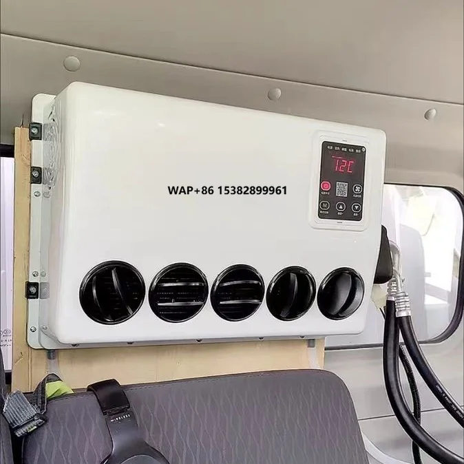 

12V Truck air Conditioner RV Split Type air Conditioner 9000btu, for Trucks, RVs, Excavators, Agricultural Vehicles, vans