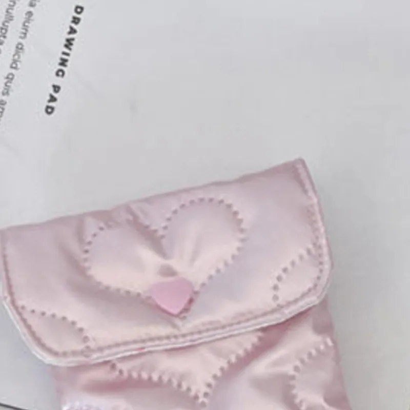 Lightweight Glossy Glasses Bag Press Buckle Cotton Filled Eyeglasses Case Scratch - Resistant Shockproof Sunglasses Storage Bag