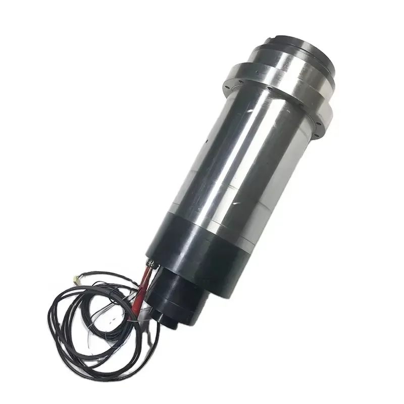 PMSM Motorized CNC Spindle with HSK63A Taper, High Rigidity Permanent Magnet Synchronous Spindle