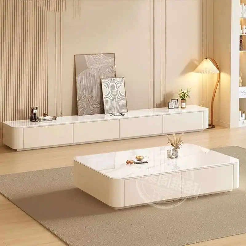 

Living Room Simple TV Stands Modern Floor Storage Vintage TV Stands White Shelf Vitrine Salon Meuble Living Room Furniture