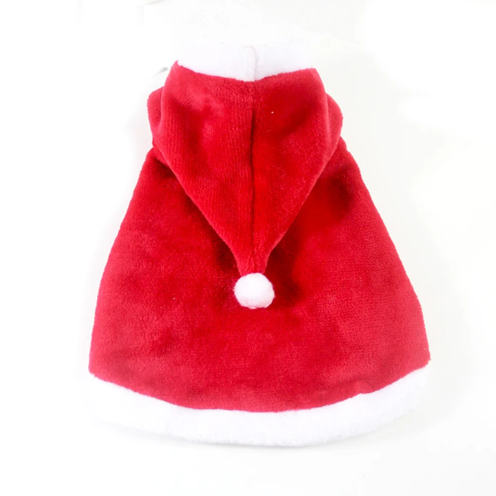 Lovely Christmas Pet Clothes Dog Cape Stylish Pet Costume Cosplay Clothes Pet Party Clothes for Dog Puppy (S Size)