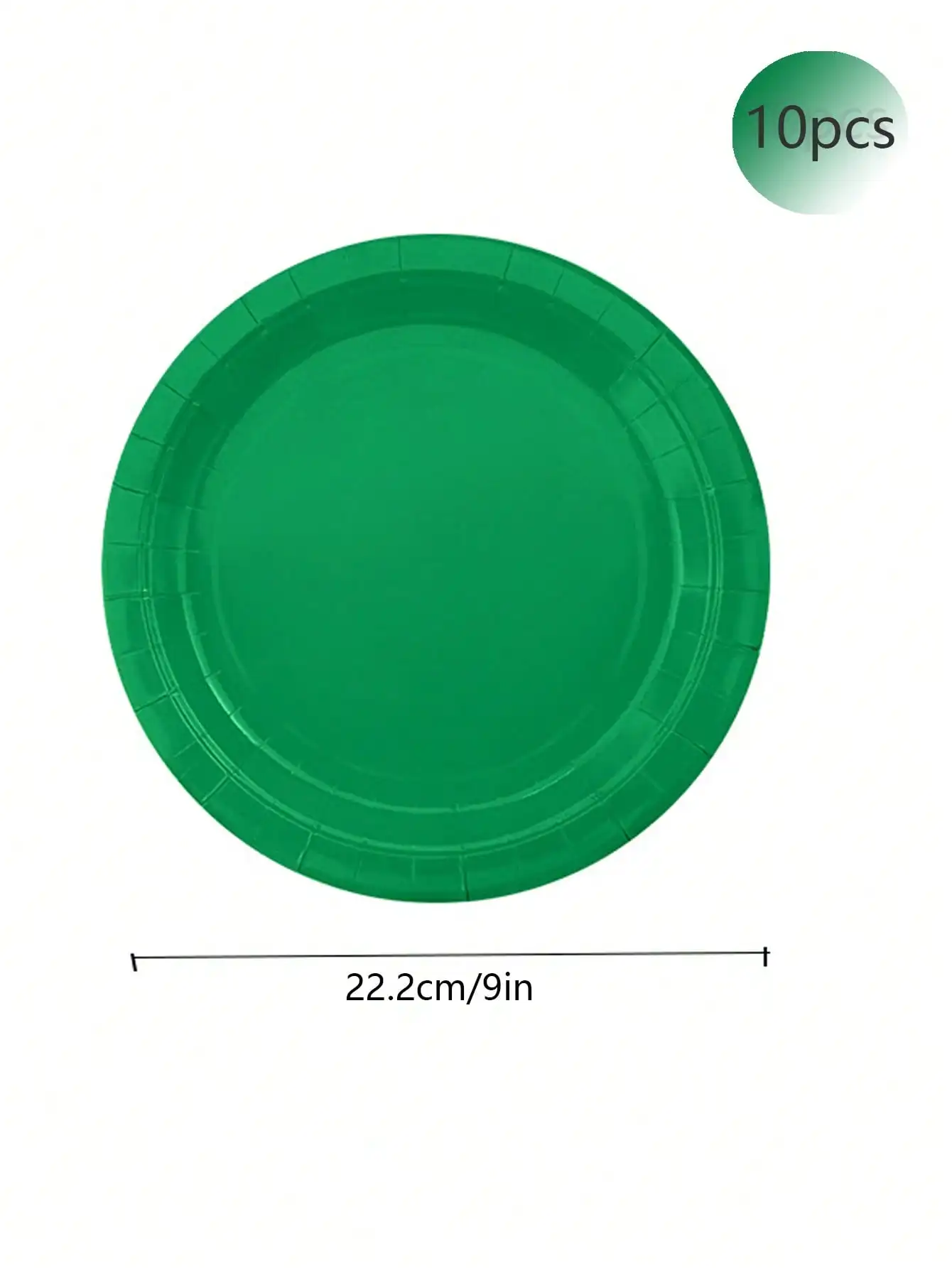 Solid Green Color Party Set Disposable Plate Cup Tablecloth Birthday Party Easter Day Baby Decoration Dinniware Party Supplie