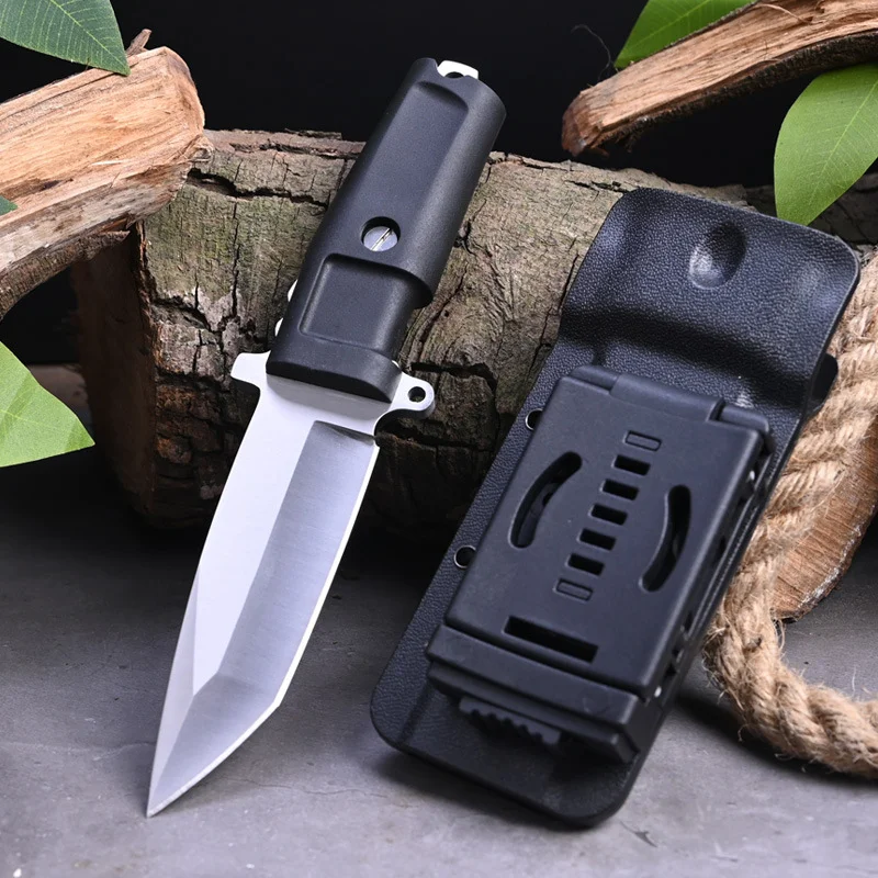Новый тактический нож с фиксированным лезвием и ножнами, лезвие 5Cr13Mov, инструмент для резки самообороны, кемпинга, нож для выживания на открытом воздухе высокой твердости