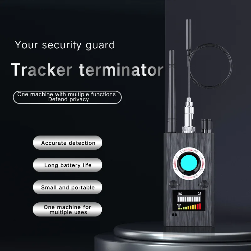 

T9 Anti-camera Signal Detector Vehicle GPS Anti Tracking Locator Eavesdropping Scanner Intelligence Laser Scanning Terminator