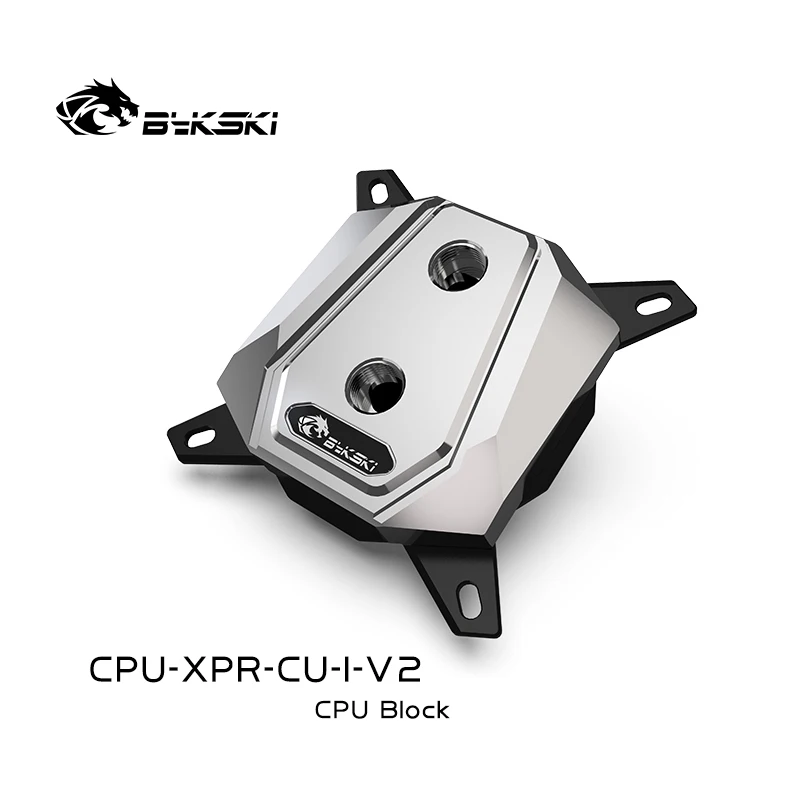 

Bykski CPU Water Block for INTEL LGA1150 1151 1155 1156 1200 1700 /2011/2066 Full Metal Cooled Copper Radiator / CPU-XPR-CU-I-V2