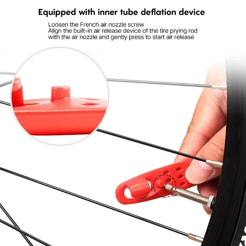

3pcs Bicycles Tire Lever Portable Removal Tool for Road Mountain Bike Tire