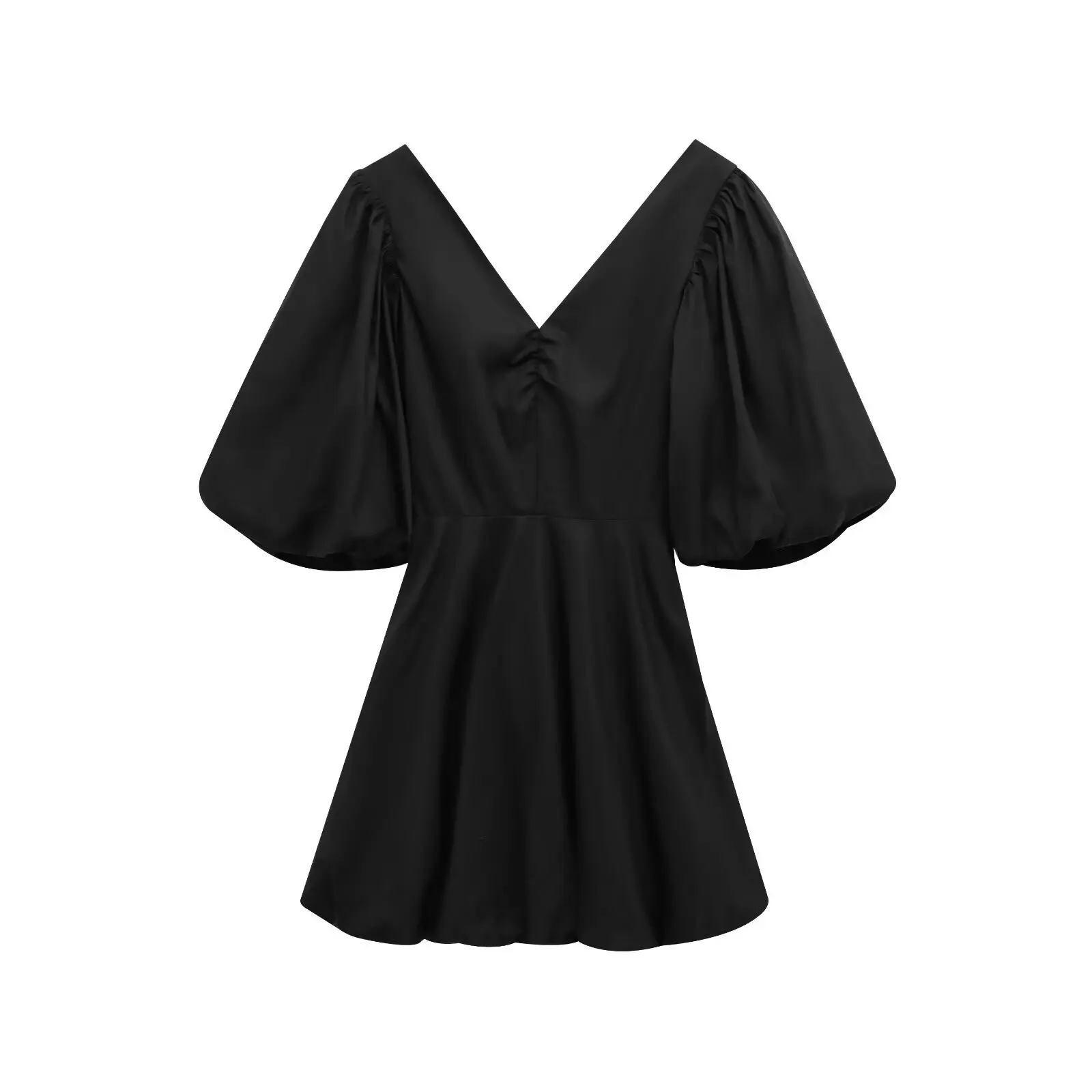 여름 새로운 프랑스어 우아한 꽃 프린트 드레스 스위트 여성 v-목 랜턴 슬리브 슬림 파티 드레스 캐주얼 홀리데이 베스 티드 투투