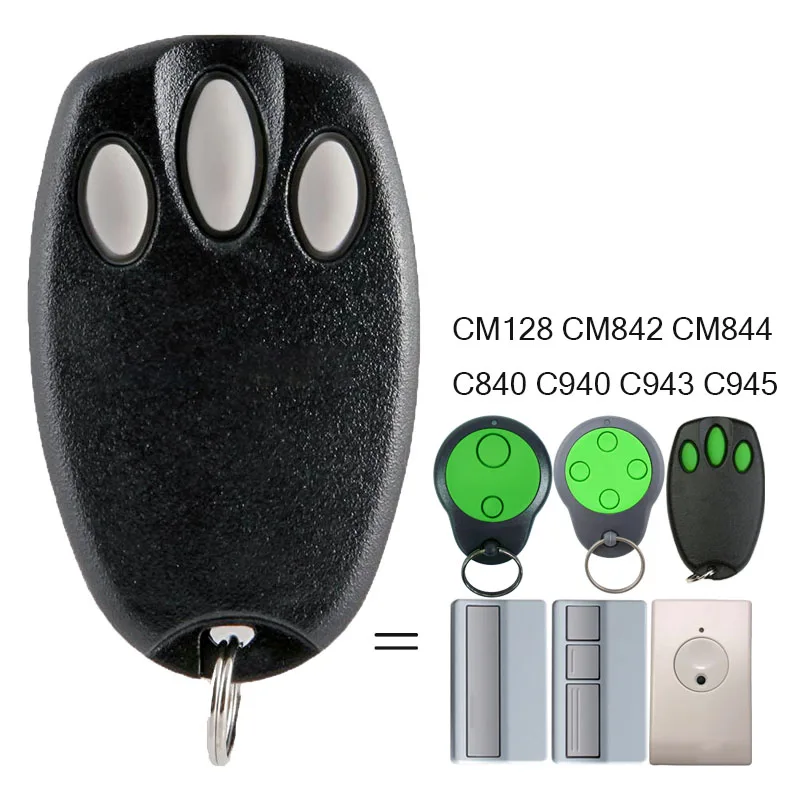 MERLIN CM128 CM842 CM844 C840 C940 C943 C945ガレージドアリモコン電気ゲートコントロールガレージドアオープナー433.92MHz