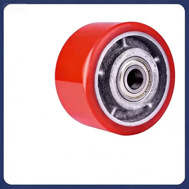 Super heavy duty caster universal wheel iron core PU bearing 5 tons/7 tons wear-resistant 4-inch gantry load wheel