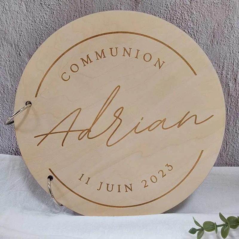 

Personalized Wooden Guestbook Wedding Guestbook Baby Shower Decorations Boy Girl Party Supplies Communion Details For Guests