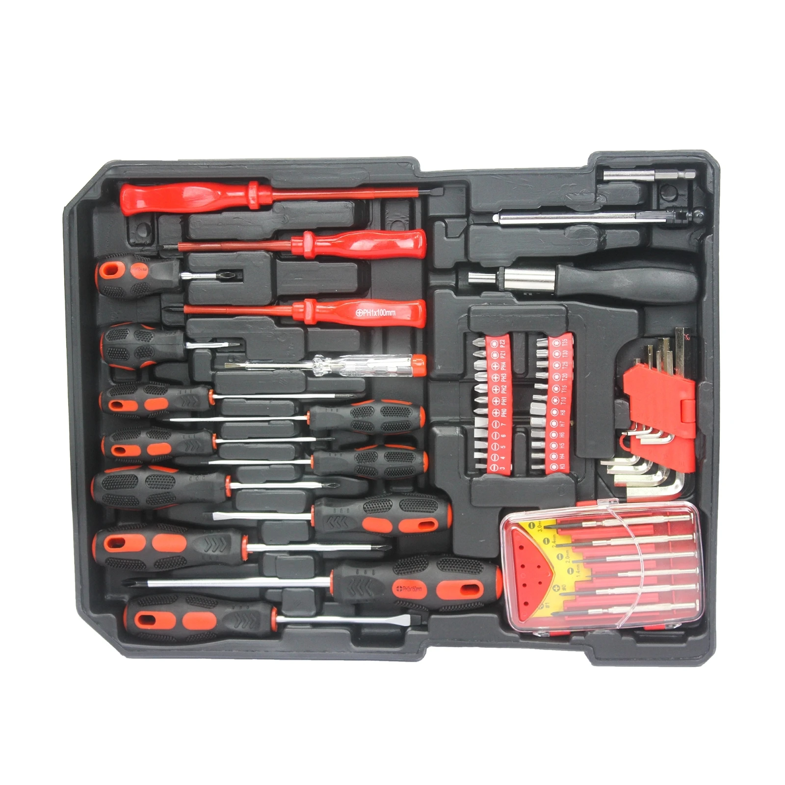 899 Piece Tool Set,Home Tool Kit with Rolling Toolbox,Complete Toolbox Set Hand Tool Set with Toolbox,Auto Repair Tool Set,White