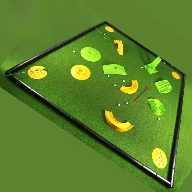 

Children's Golf Set Factory Stock Mini Golf Practice Equipment for Kids' Putting Game