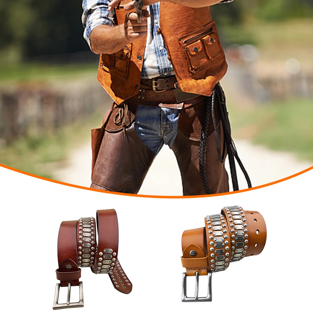 Conforto e durabilidade atendem no cinto punk masculino e feminino lembrete amigável cinto de rebite estilo punk rock